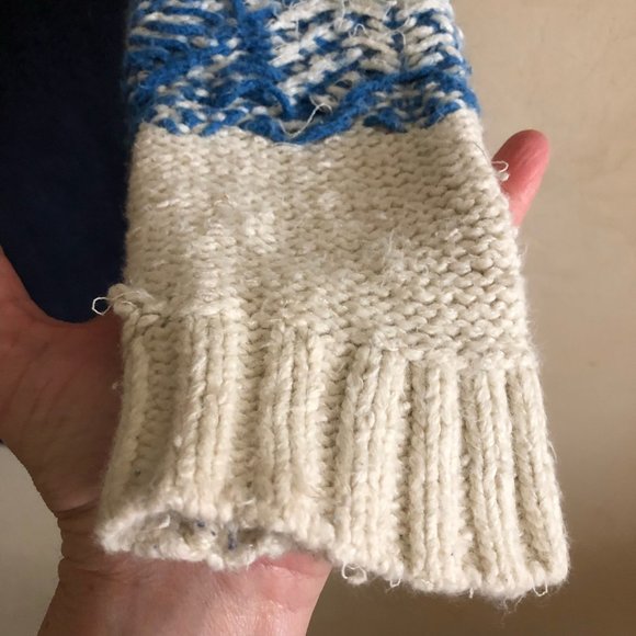 Free People Distressed Fair Isle Sweater - Picture 5 of 8